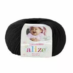 Alize Baby Wool -Piha & Puutarha Sales Store baby wool 60 black