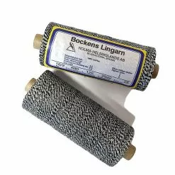 Bockens-aivina Nel 16/2, Tex 103x2, Mustavalkoinen