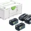 Festool Energiasetti SYS 18V 2x5,2/TCK 6 DUO -Piha & Puutarha Sales Store bs energyset2x5 2 577075 sod 01a