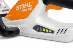 Stihl HSA 45 Akkupensasleikkuri -Piha & Puutarha Sales Store hsa45 closeup i