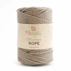 ReTwisst Macrame Rope 4 Mm -Piha & Puutarha Sales Store macrame rope dark beige 09 web 1