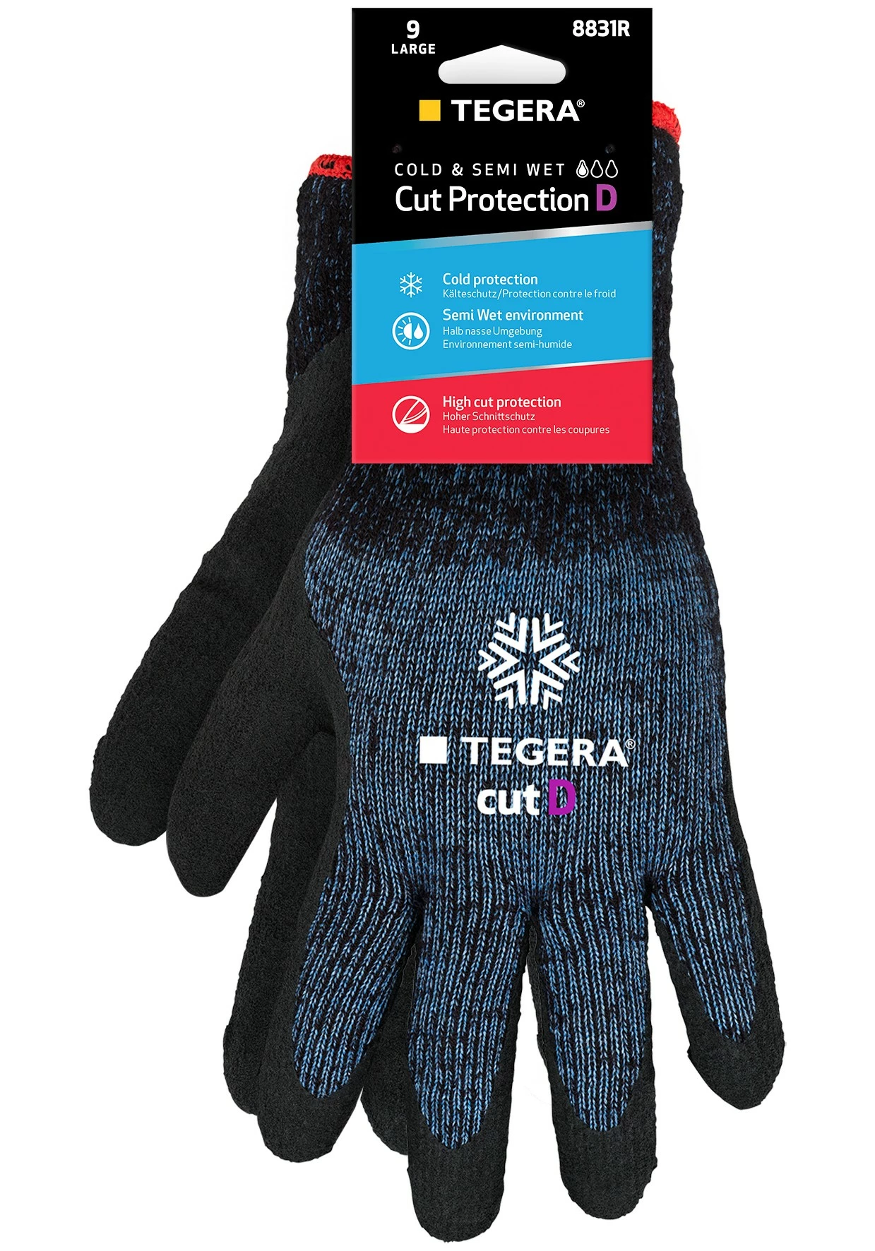 Tegera 8831R Talvityökäsineet 4 Tegera 8831R Talvityökäsineet - Image 2