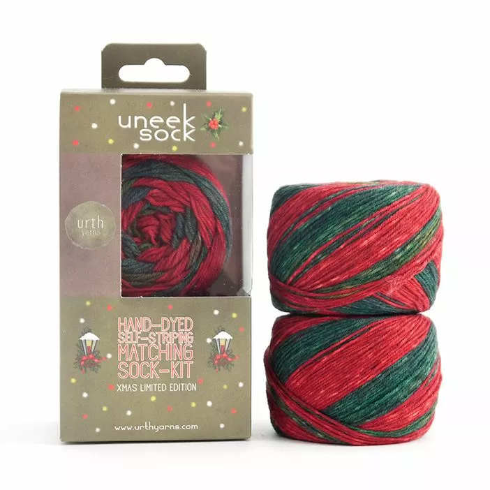 Urth Yarns Urth Uneek Sock -sukkalankapaketti 4 Urth Yarns Urth Uneek Sock -sukkalankapaketti - Image 2