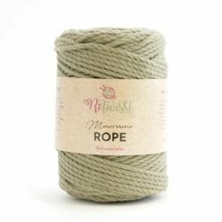 ReTwisst Macrame Rope 4 Mm -Piha & Puutarha Sales Store macrame rope khaki 16 web 1